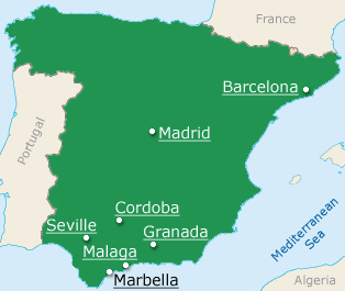 Vendodhja e Marbejes ne Spanje